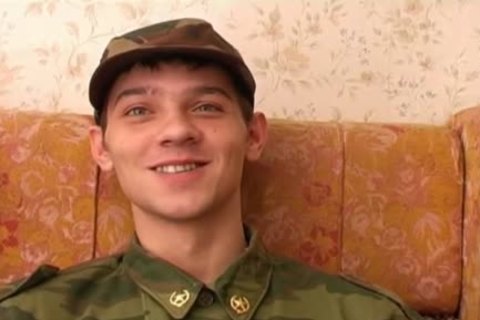 This homo Soldier merely Wants A handjob