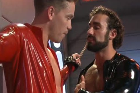 bdsm Poor twink In Shiny Catsuit tied And drilled