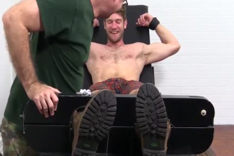 Colby Keller With A perfect Body gets A Foot And Toe Tickle
