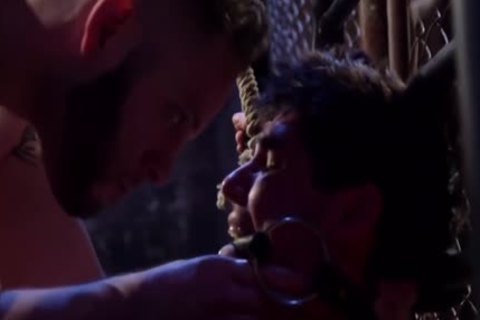 homosexual lad bdsm tied To Pole