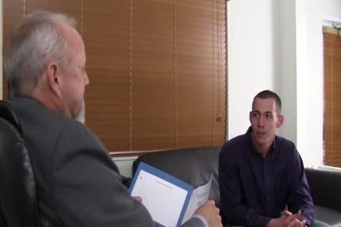 smutty daddy chap bangs A Younger dude's wazoo At The Office