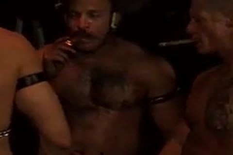 Muscles Leather Cigars And filthy Fireman