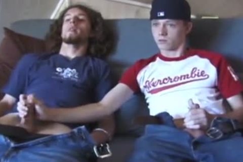 Adam And EJ sucking lad schlong