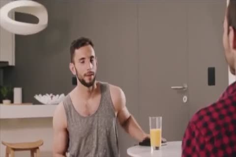 nice-looking bushy men Making Love