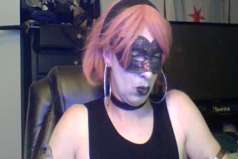 lovely Dancing Goth CD web camera Show (part 2 Of 2)