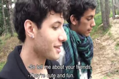 sexy Latino teen receives His butthole Creampied By A Hung dude