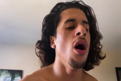 Armond Has long Hair Now ( And Still loves bare penis)