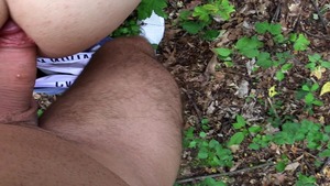 Round booty twink riding dong and tasting cum