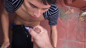 LatinLeche.com: Lustful student crying porn