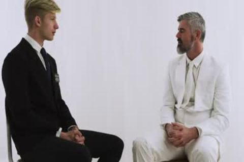 Mormon lad tied Up And poked By daddy Hunk