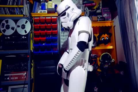 Stormtrooper Jerking web camera