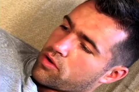 'homo Rosebud arse fucking Session With hirsute Hunk'