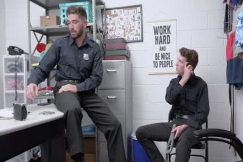 Bored Of Being Straight, Two Guards nail Each Other