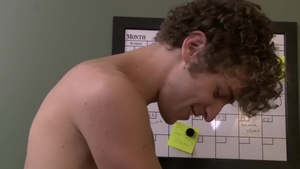 IconMale: College twink Dirk Wakefield enjoying Calvin Banks