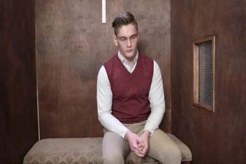 Religious twink Confesses His Obsession With Masturbation