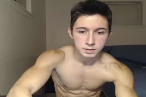lusty Muscle Hunk On web camera two