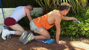 FamilyDick: Super sexy Isaac Parker enjoys sex