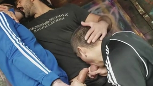 he's expecting On All Fours - Rocky Vallarta, Romeo Davis & Teddy Torres