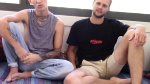 AmateursDoIt - Tattooed Maxime feels like rough nailing