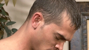 My Brother's Hot Friend - Tall friend Luke Milan kissing