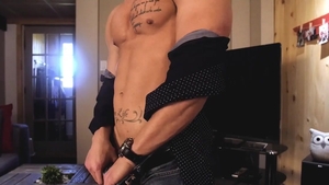 Maskurbate - Zack Lemec gets a good fucking after interview
