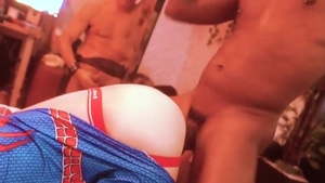 Spiderman bunch group-sex - Part 1
