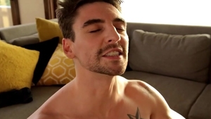 non-professional Johnny Teasing massive penis