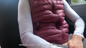 Dick Rides: Two Hairy Chests Bouncing on Back Seat Fun