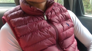 Dick Rides: Two Hairy Chests Bouncing on Back Seat Fun