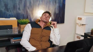 Kane's Messy Load on the Office Desk